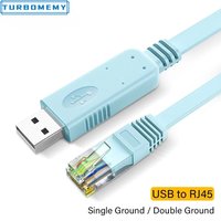USB to RJ45 Console Cable RS232 Serial Adapter for Laptop Computer Cisco Router USB RJ 45 8P8C Converter Console Cable 1.8m 3m