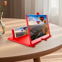 18 Inch 3D HD Mobile Phone Screen Magnifier Movie Stand Amplifier optical magnification Phone Holder 3D HD Movie Video Stand