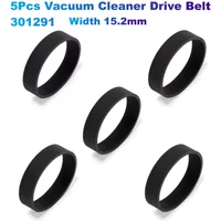 5Pcs Vacuum Cleaner Drive Belt 301291 (Width 15.2mm) Compatible With Kirby G3 G4 G5 G6 G 2000 G 2001 G7 G7 G8 G8 Diamond Avalir