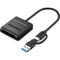 MSATA SSD Adapter USB 3.0 USB-C Type-C Type-A Dual Connector to MSATA SSD Docking External Cable Enclosure 5Gbps