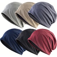 European and American summer thin pullover hat, running sports headband hat, men's and women's spring headscarf hat, bald hat, f