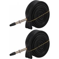 AliExpress DOACT 2 Pack 700x23C Bike Inner Tube 700c Presta Valve Butyl Rubber Bike Tube with 2 Tire Levers for Mountain Bikes Road Bikes