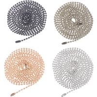 1PC New Original 100cm Stainless Steel Copper Switch Chain For Ceiling Fan Lights, Wall Lamp, Table Lamp, And Etc
