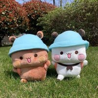 Yier Panda Bear Dolls Cute Bubu Dudu Plush Toy Lovely Cartoon Stuffed Soft Plushies Home Decoration for Girlfriend Gift