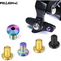4pcs Road Bike C Brake Shoes Fixing Bolts,M4*5.7mm Bicycle Brake Caliper Screws,Titanium Alloy Screw Bolt,for 5800UT6800DA9000
