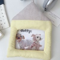 Creative Wall Hanging Photo Frame House Shape Frame Desktop Wedding Pictures Frame Cotton Children Room Decor Gift