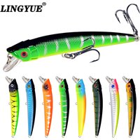 1pc Floating Minnow Fishing Lure Artificial Pesca Hard Bait Professional Wobblers Swimbait Bass Pike Carp