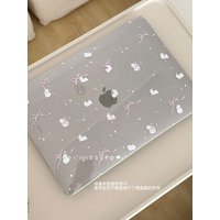 Pink Bow Glitter Laptop Case For Macbook Neo New Air 13 15 Pro 13 14 16 M1 M2 M3 M4 M5 Chip For MacBook Hard Protective Cover