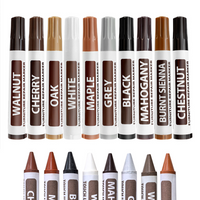Creative Furniture Repair Pens Touch Up Markers Filler Sticks Wood Scratches Restore Patch Paint Pens Wood Composite Repair