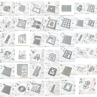 Metal Cutting Die And Stamps Scrapbooking Background DIY Decoration Craft Embossing Stencil