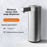 270ml Kitchen Soap Machine Automatic Sensor Out of Hand Sanitizer Smart Electric Body Wash Soap Dispenser 304 Stainless Steel