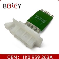 BOICY Heater Blower Motor Fan Resistor for Beetle Jetta Passat CC Touran Sharan Eos Golf Tiguan Caddy A3 Q3 1K0959263A 1K0959263