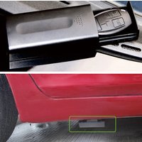 Portable Key Storage Box Magnetic Creative Case Holder for Key Hidden Black Outdoor