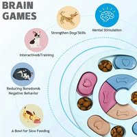 Pet Toys, Cats and Dogs, Relieving Boredom, Feeding Plates, Slow Food Bowls, Interactive Brain Training, Feeding Equipment