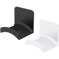 Headphone Stand Wall Mount Perforated-free Gaming Rack Table Hanging Storage Hook Support Stand Under Stand Hook