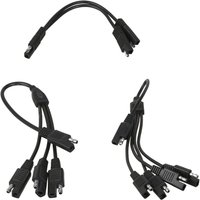 SAE Connectors SAE Y Splitters Battery Charging Cable 1 to 2/3/4 SAE Connectors