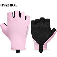 AliExpress INBIKE Cycling Gloves Gel Padded Half Finger Shockproof Breathable MTB Gloves for Men Women Bicycle Road Bike Gloves Accessories