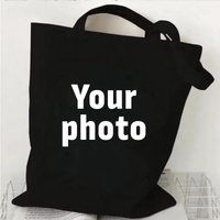 Customized Canvas Bags Shopper Shopping Bag Big Women Designer Handbags Shopping Tote Casual Woman Mother' Day Gift for Mom