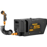 SAN HIMA Quick Charge Pressurized Portable Water Tank 24L Battery Powered Outdoor Shower Kit for Camping Hiking 4X4 Offroad