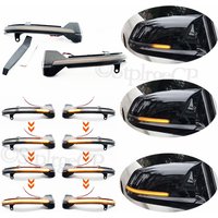 2pcs For BMW 5 6 7 Series F10 F11 F07 F06 F12 F13 F01 Dynamic Turn Signal LED Rearview Mirror Indicator Blinker Repeater Light