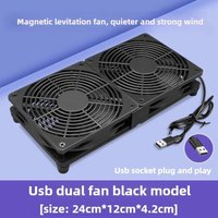 LPDCSJ 12cm 240mm Fan Router Cooling Fan DIY PC Cooler TV Box Wireless Silent Quiet DC 5V USB Power 12CM W/Screws Protective Net