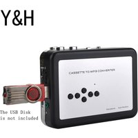 Y&H Cassette Tape Player Record Tape to MP3 Digital Converter,USB Cassette Capture,Save to USB Flash Drive Directly