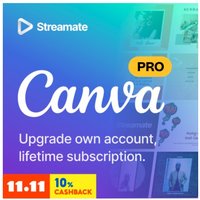 Canva PRO Unlimited - Canva graphic design platform LIFETIME
