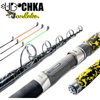 UDOCHKA "BUMBLEBEE" CARP Feeder 3.0m, 3.3m, 3.6m + 3 Tips Telescopic Light Carbon Fishing Rod