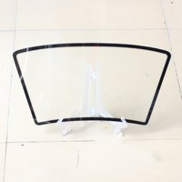 Car Window Film Display Front Windshield Windscree Rear Screen Model 41.5*24cm For Window Tint Demo MO-B1