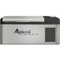 Portable Alpicool 15L car home refrigerator mini fridge AC100-240V DC12/24V Cold storage outdoor household household compressor