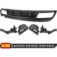 Auto Hecks toß stange Diffusor Terminal Auspuffs pitzen Diffusor Spoiler für Mercedes Benz Klasse C Limousine Familie Limousine t Modell w205 s205 2012-2016 c63s amg