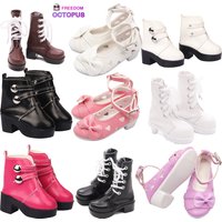 Fashion High-quality 7cm Hand Made High Heel Shoes For 1/3 BJD Dolls Cute Boots For 60cm SD Dolls Accessores Toy