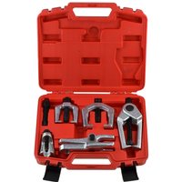 6er-Set Pitman-Kugelgelenk- und Armabzieher für Autos – professionelle Werkzeuge für Gelenktrenner, Spurstange und Kugelgelenke mit Tragetasche