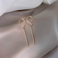 New Korean Trendy Crystal Dangle Earrings for Women Simple Elegant Moon Pearl Flowers Earring Party Temperament Jewelry Gifts