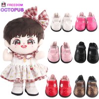 5.5cm Mini Leather Doll Shoes For 1/6 BJD 14 Inch American Doll Boots High-quality Cute Accessories For DIY,Russia Girl Doll Toy
