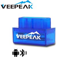 Veepeak Mini Bluetooth OBD2 Scanner for Android, Car OBD II Diagnostic Tool Check Engine Light Code Reader
