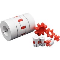 Flexible Plum Clamp Coupler D35 L50 shaft size Jaw cCupling 6/8/10/12/14/16/19mm D35L50