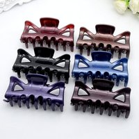 Women Hair Clip Hairpins Candy colors Women Hair Crab Hair Claws Women Make UP Washing Tool Hair Accessories 7cm *3.5cm