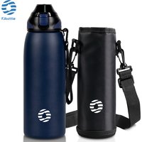 FEIJIAN Water Bottle 1L Vacuum Sports Bottle Warm and Cold Drink Stainless Steel Vacuum Flask