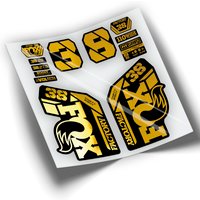 Naklejki FOX 38 FACTORY 2021 kolory WP433 naklejki na rower górski naklejki rowerowe akcesoria rowerowe