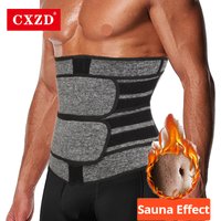 Männer Taille Trainer Abnehmen Body Shaper Fitness Gürtel Gewicht Verlust Fett Brennen Sport Gürtel Schweiß Trimmer Workout Cincher Shapewear