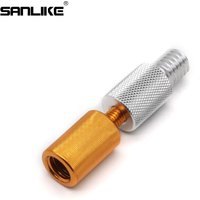 SANLIKE Aluminium Adapter M8/M12 Threaded Interchangeable Connector Landing Net Head Adapter Fishing Accessories