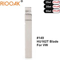 10pcs Remote Key Blade HU162T #149 KD VVDI Uncut Flip Blank for VVDI Xhorse Remote /KD Remotes with Center Lot