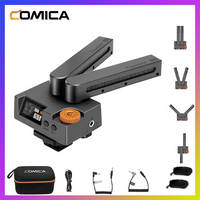 Microphone super cardioïde Traxshot, microphone canon transformable tout-en-un pour appareil photo reflex numérique, iPhone, smartphone Android