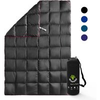 Colorful Duck Down Outdoor Camping Blanket, Waterproof, Windproof, Wearable, Hiking Mattress for Adults, Campcamp, Multi-Size