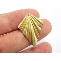 30pcs Brass charms, Rhombus earring charms, 25x20mm, Necklace pendant, Earring Findings, Jewelry Making - R939