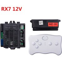 Wellye RX7 12V 2.4G Children's electric toy car bluetooth remote control, controller with smooth start function transmit