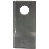 Fella Mower blade RH 102x48x4mm bore diameter 19mm Suitable for 140692