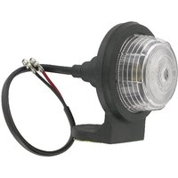 Britax Marker light round, 12/24V, white, bolt on, TOR2460