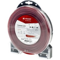 Kramp Trimmer line diameter 3.3mm 36m square red NL3336SKR